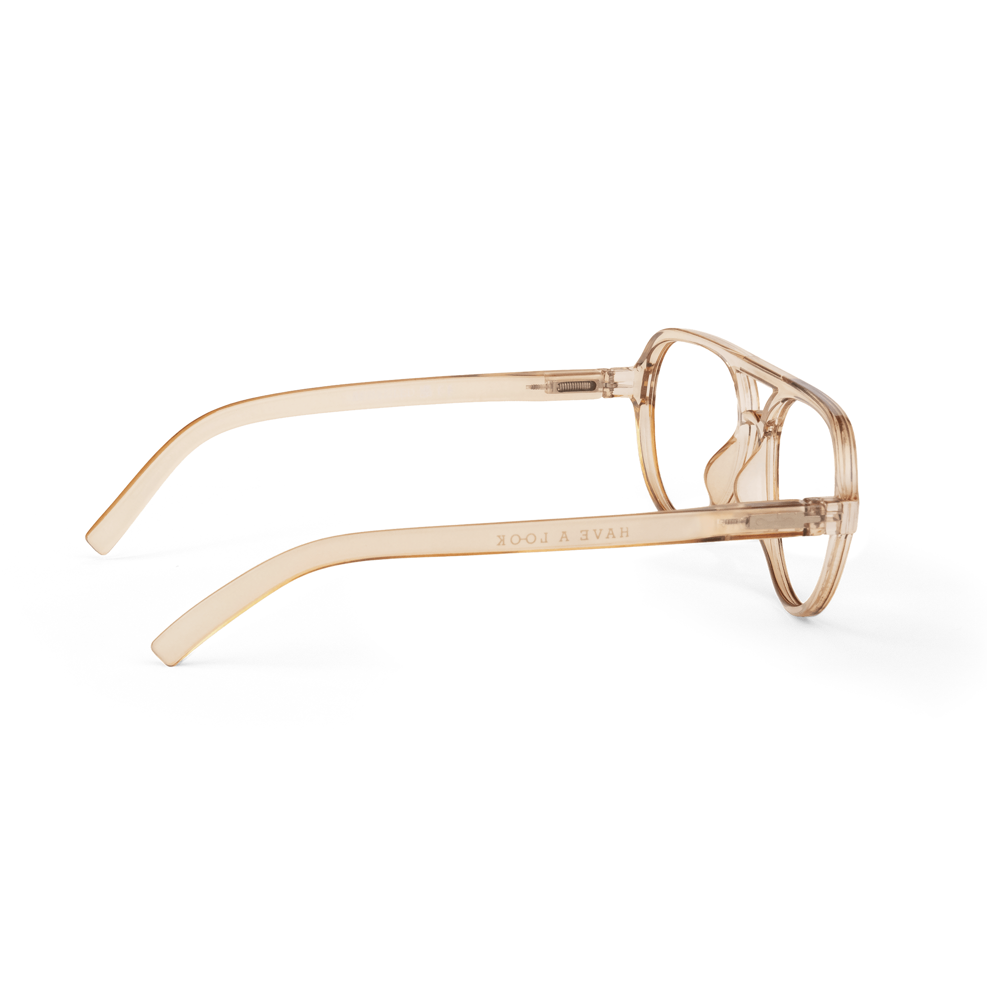 Glasögon u. styrka Avi - amber