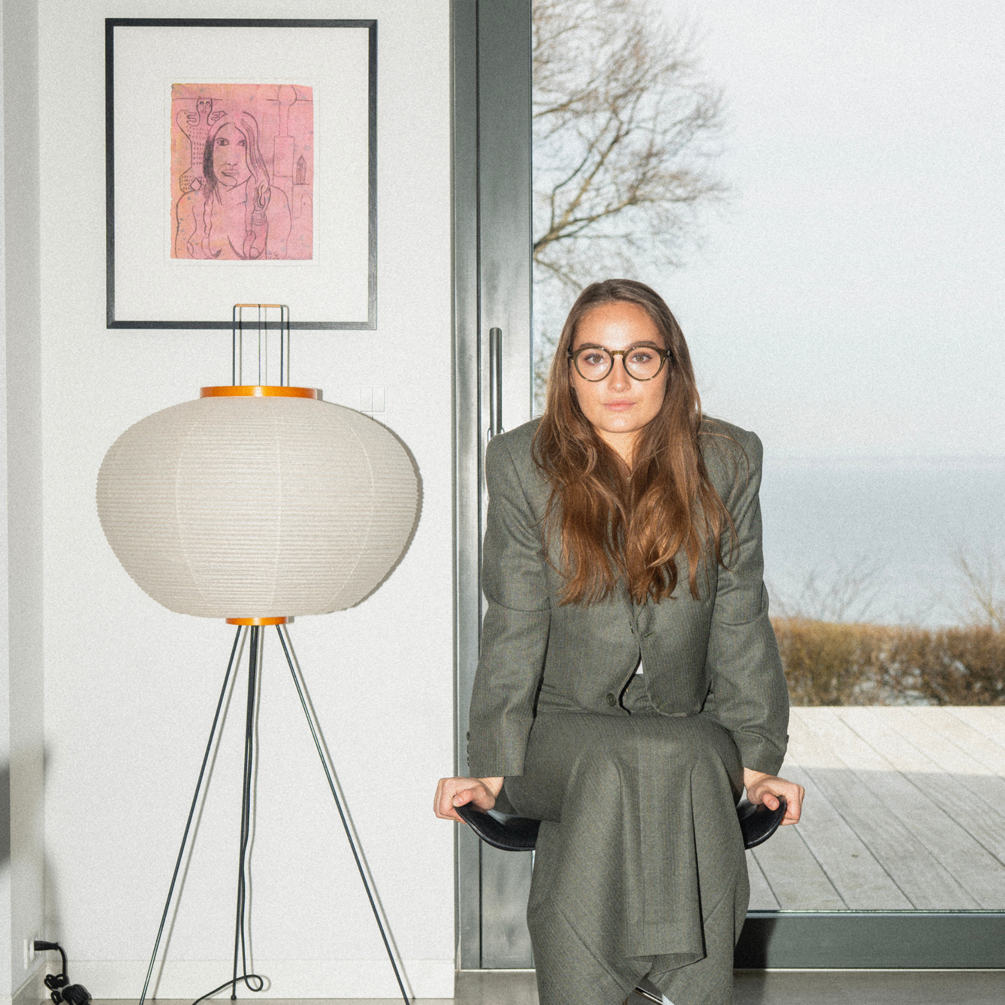 Glasögon u. styrka Casual - olive brown