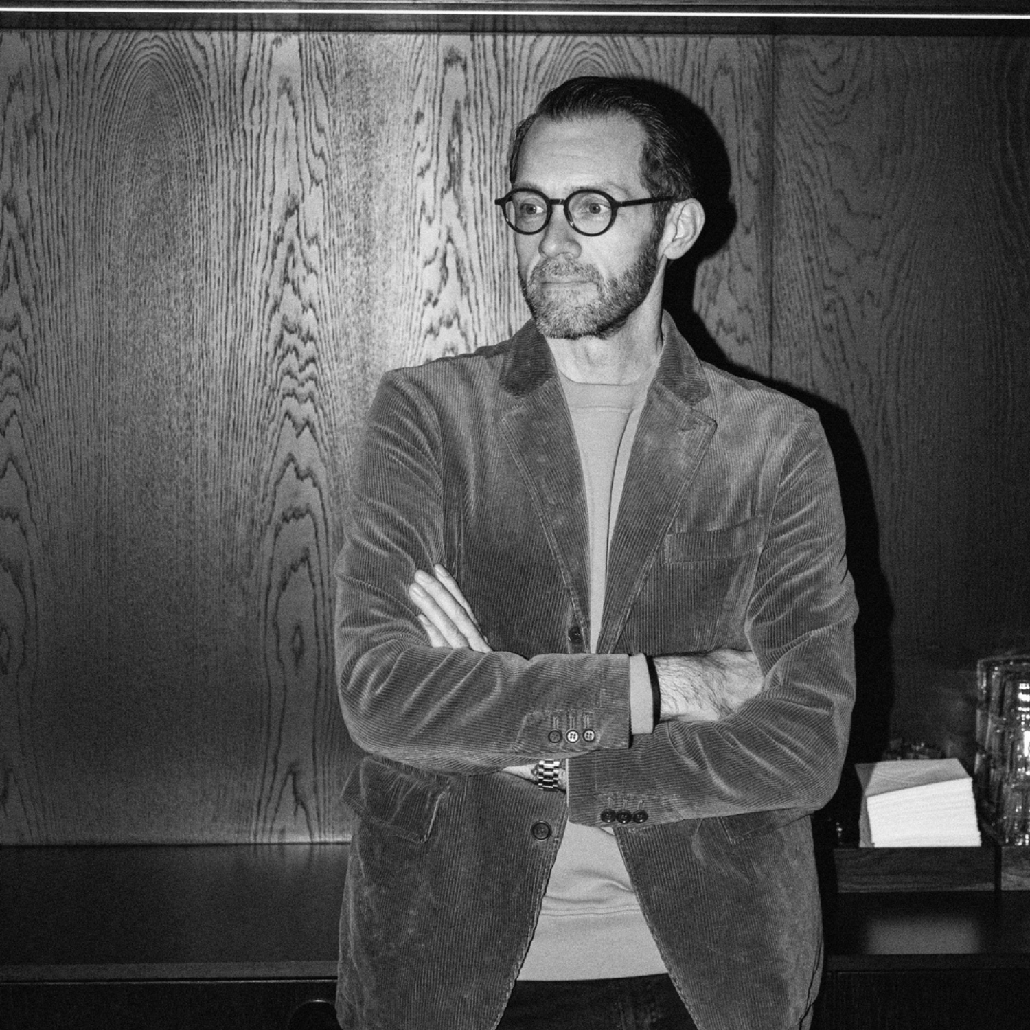 Minusglasögon Circle Slim - dark green