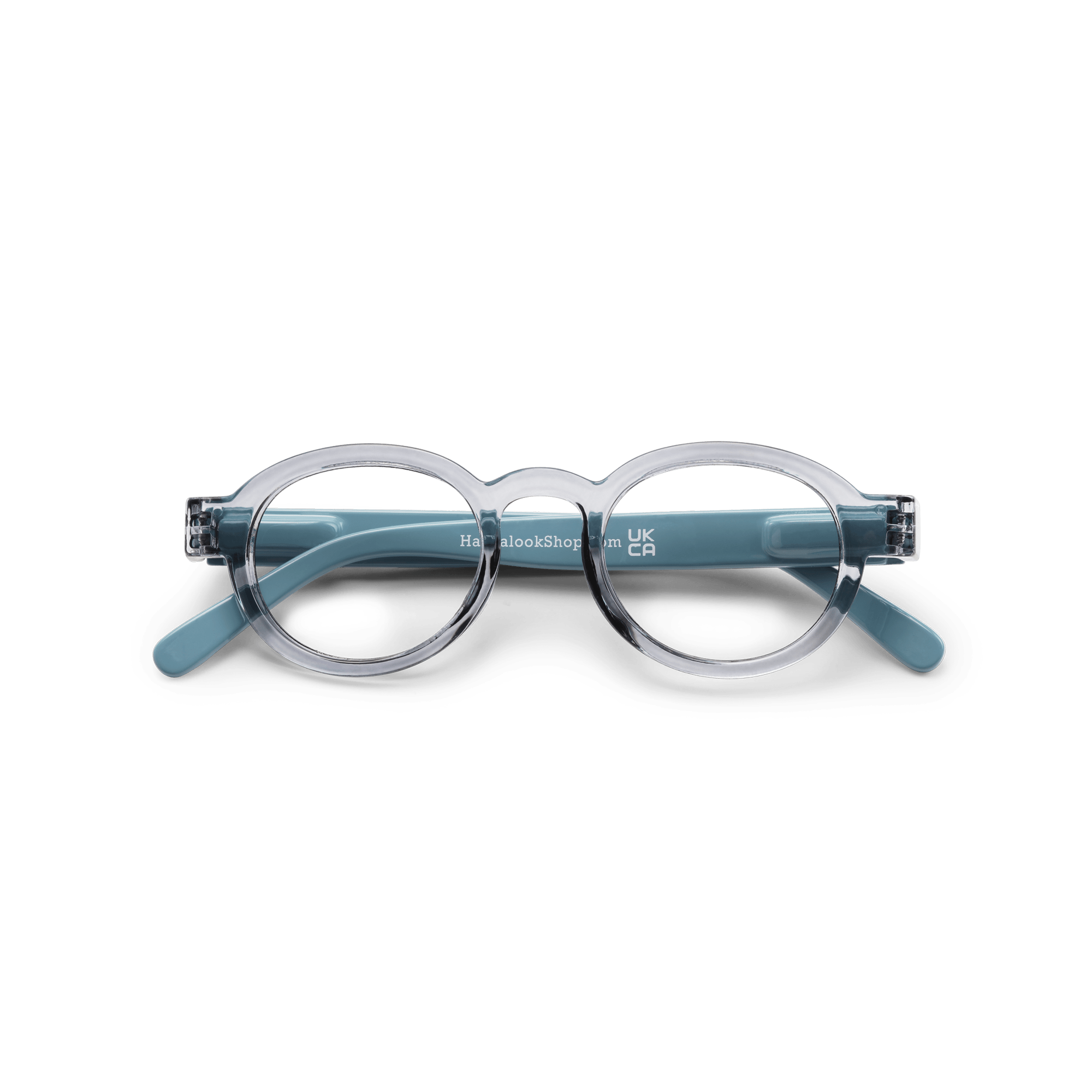 Datorglasögon Circle Twist - grey/blue