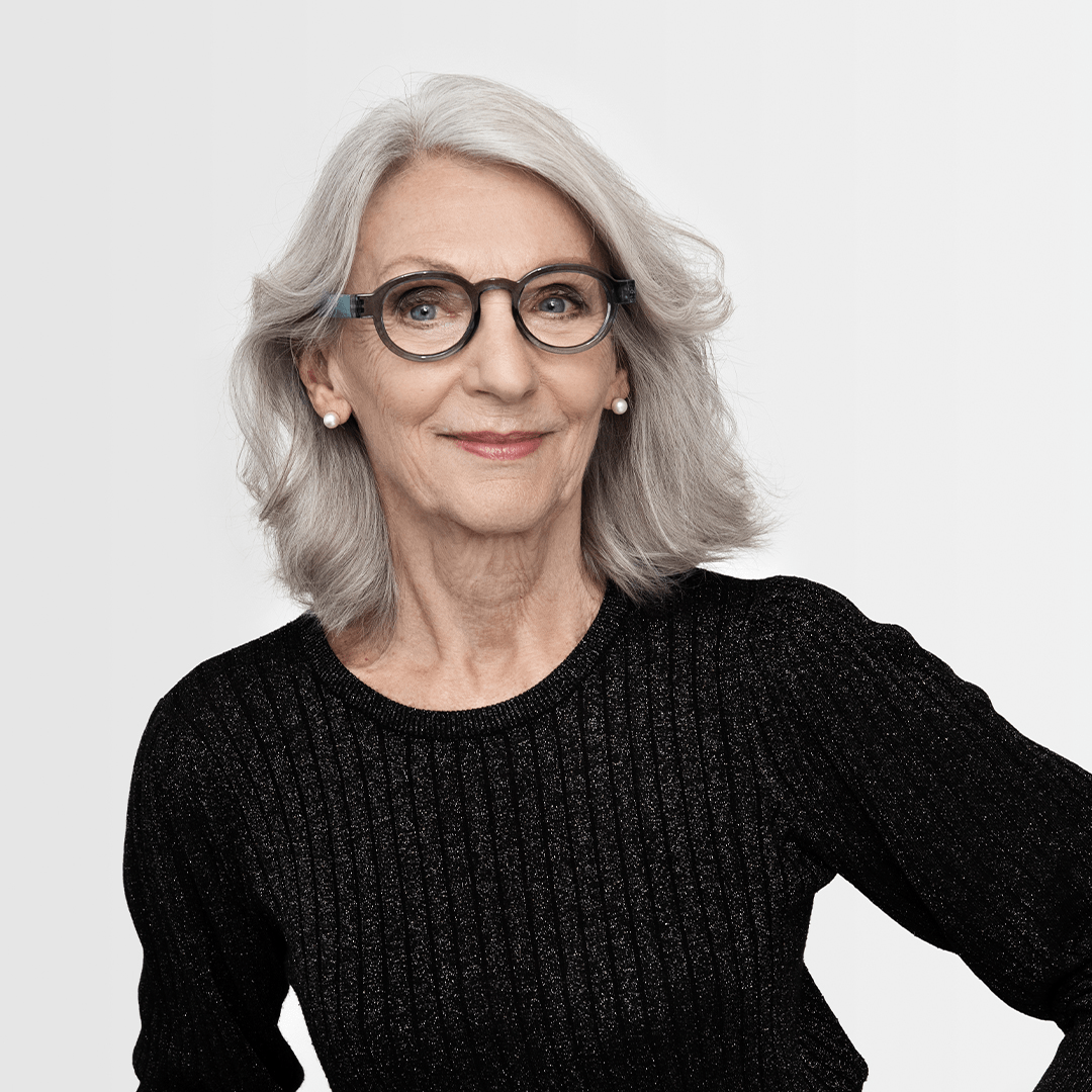 Glasögon u. styrka Circle Twist - grey/blue