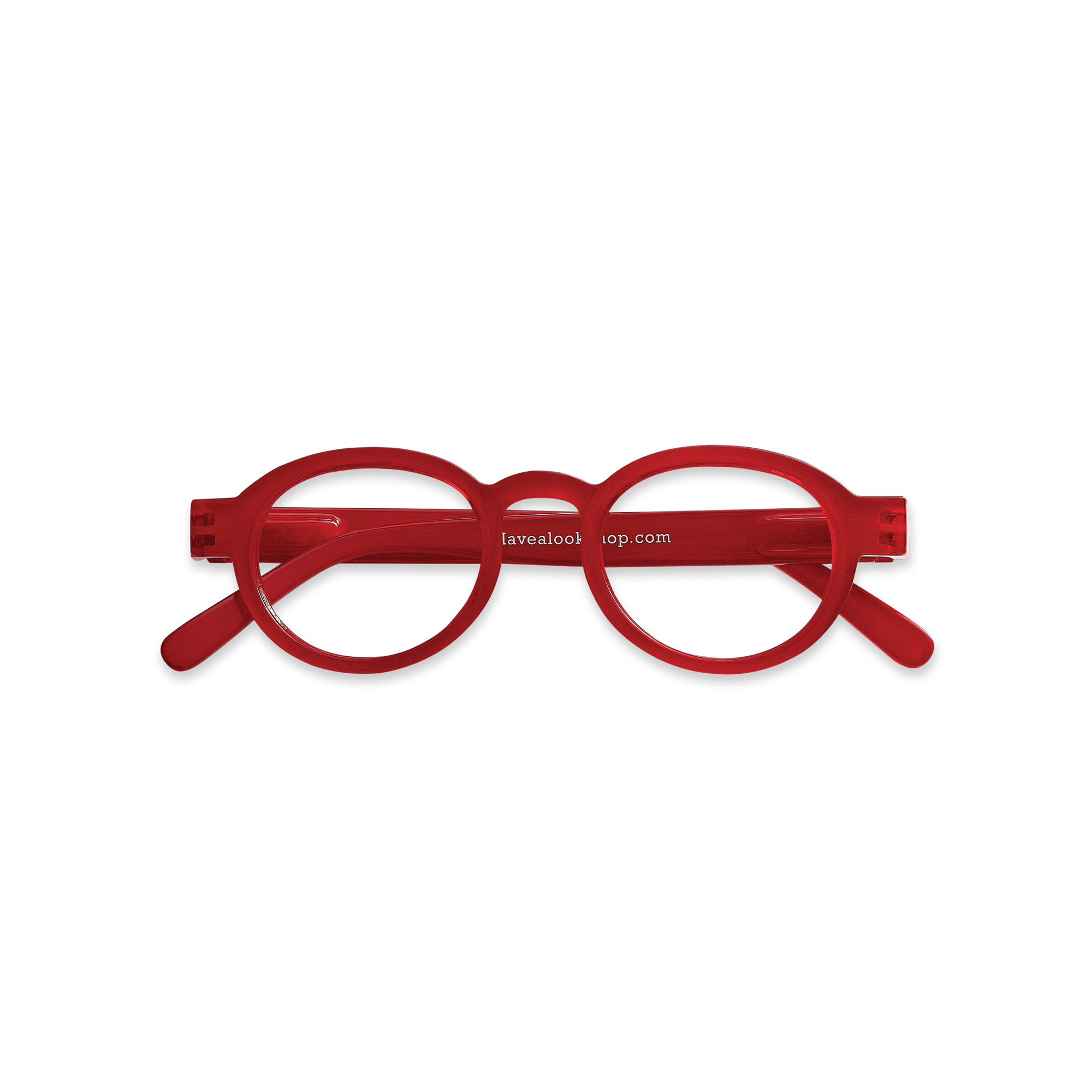 Glasögon u. styrka Circle Twist - red