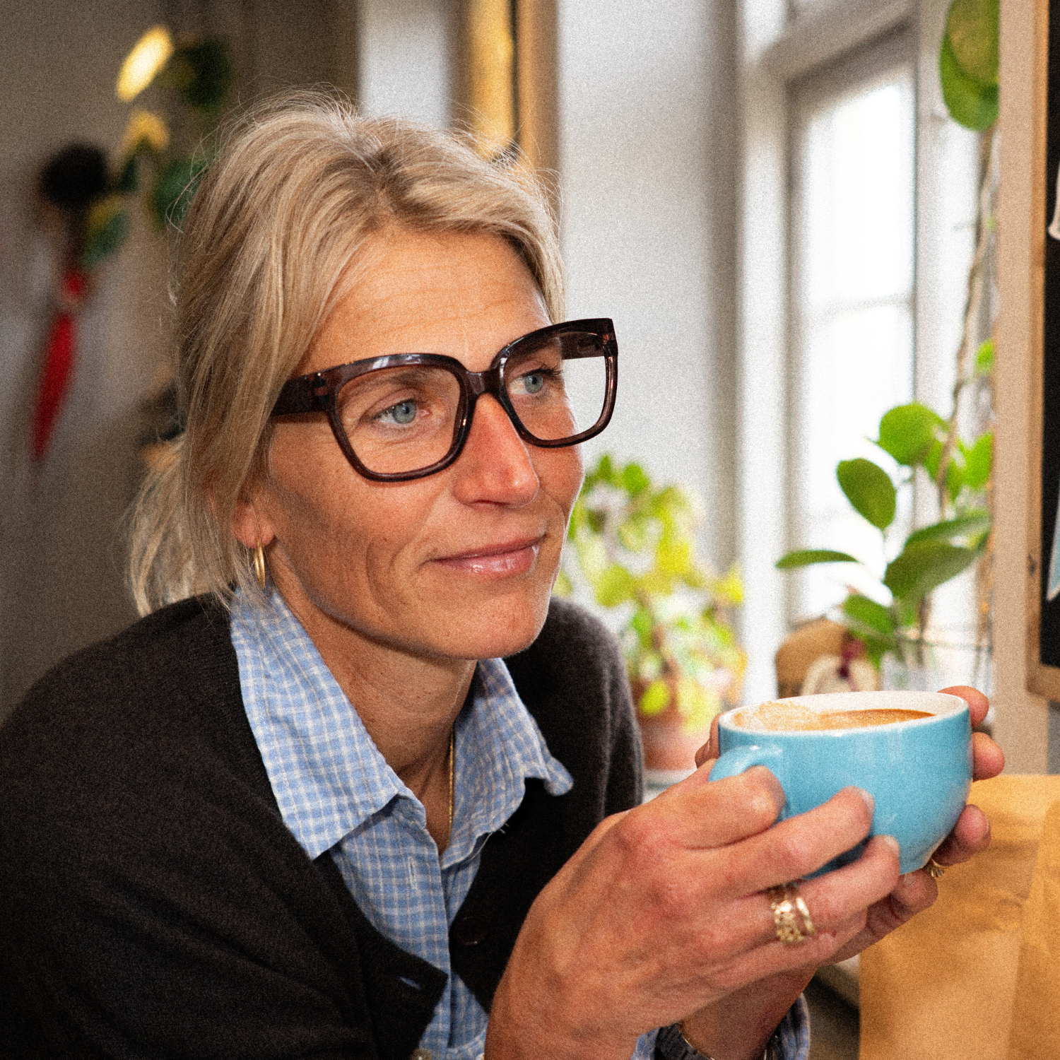 Läsglasögon Mood - coffee