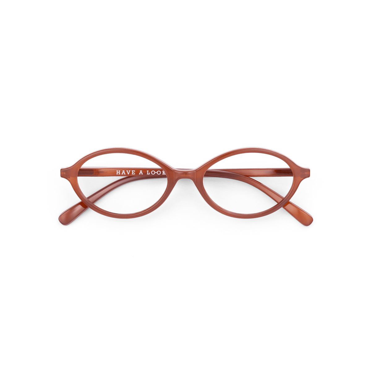 Minusglasögon Oval - hazel