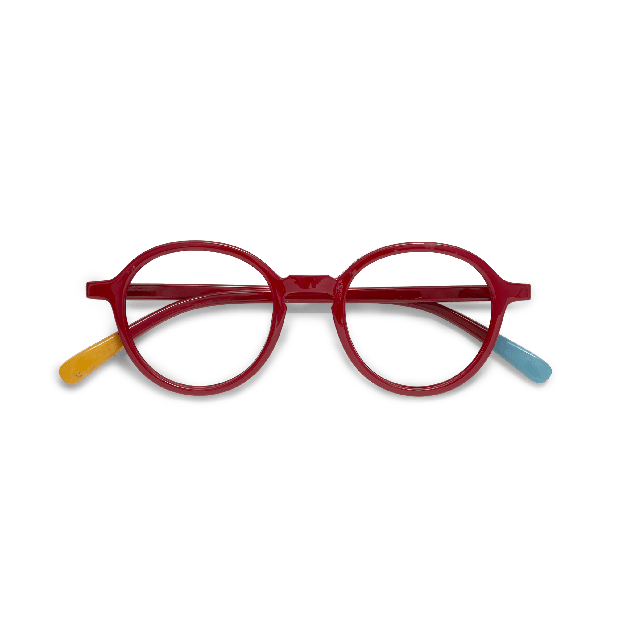 Läsglasögon Circle Slim - cherry