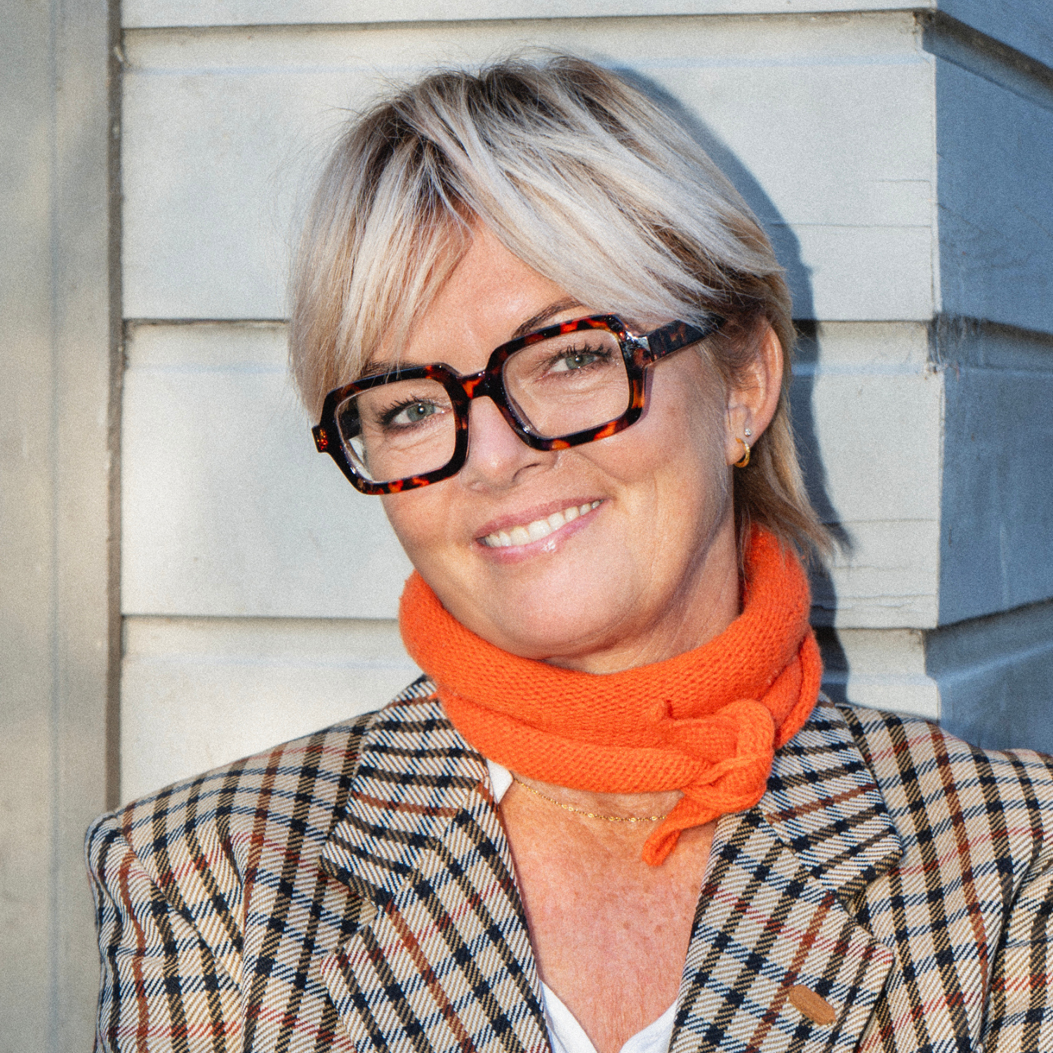 Glasögon u. styrka Square - tortoise