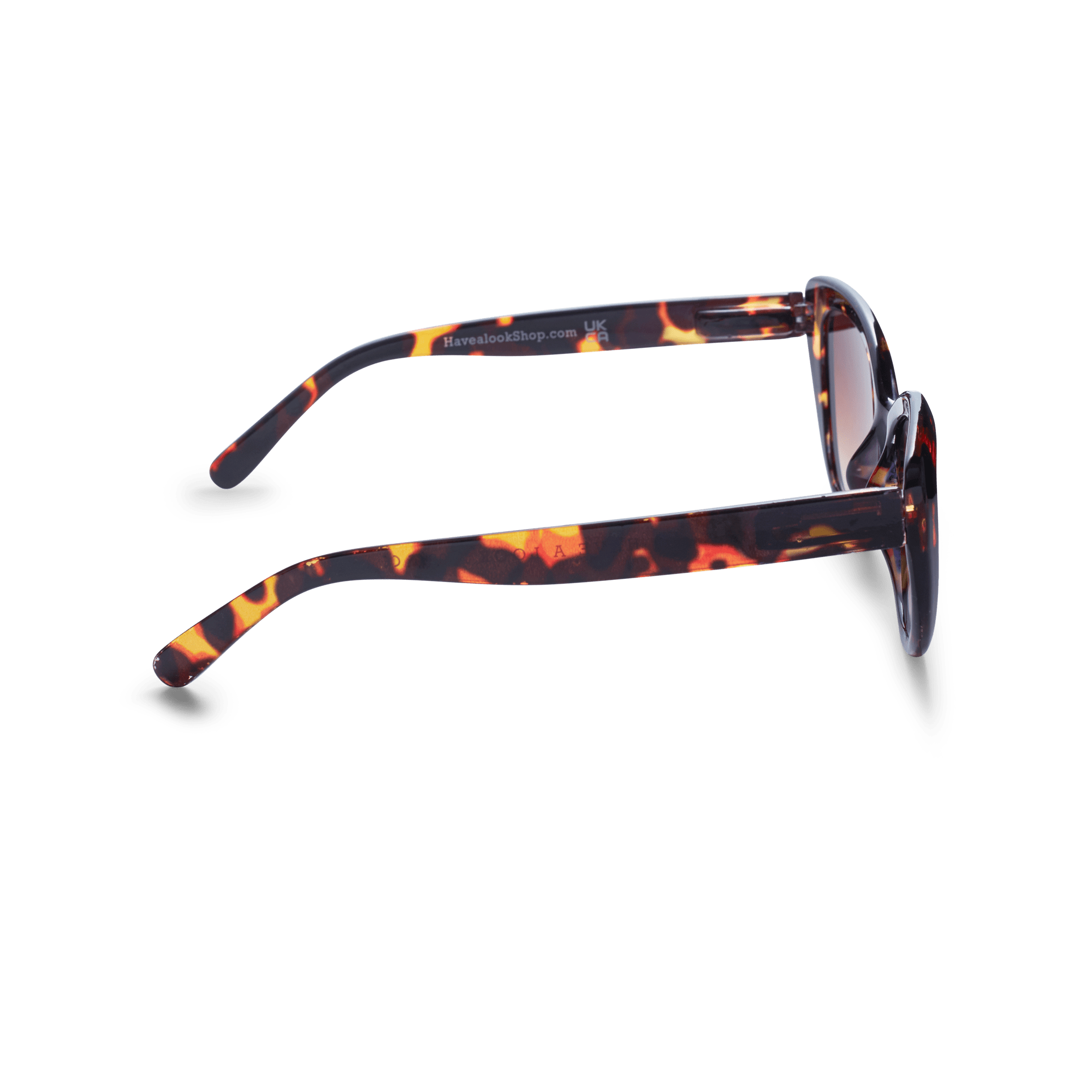 Solglasögon Cat Eye - tortoise