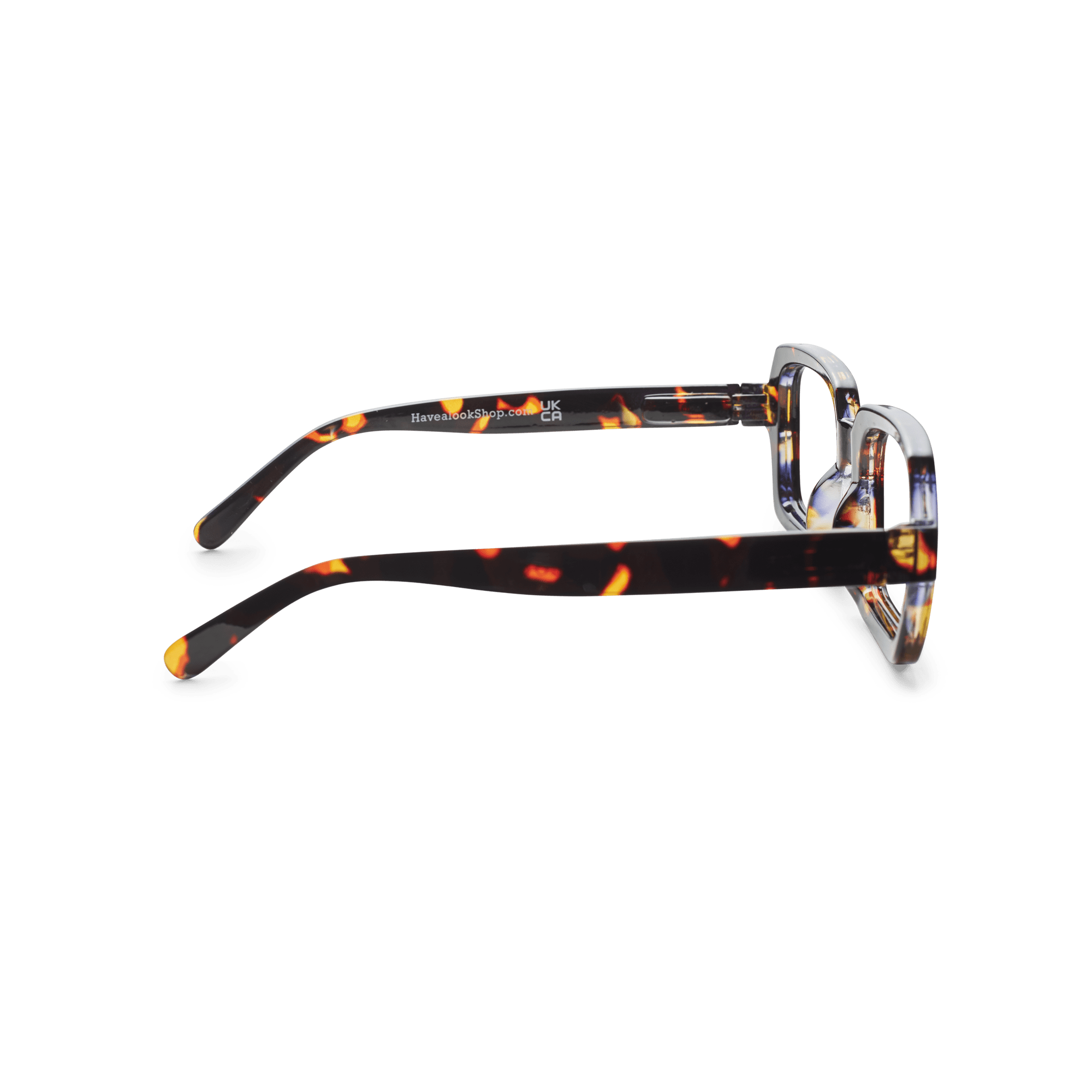 Läsglasögon Square - tortoise