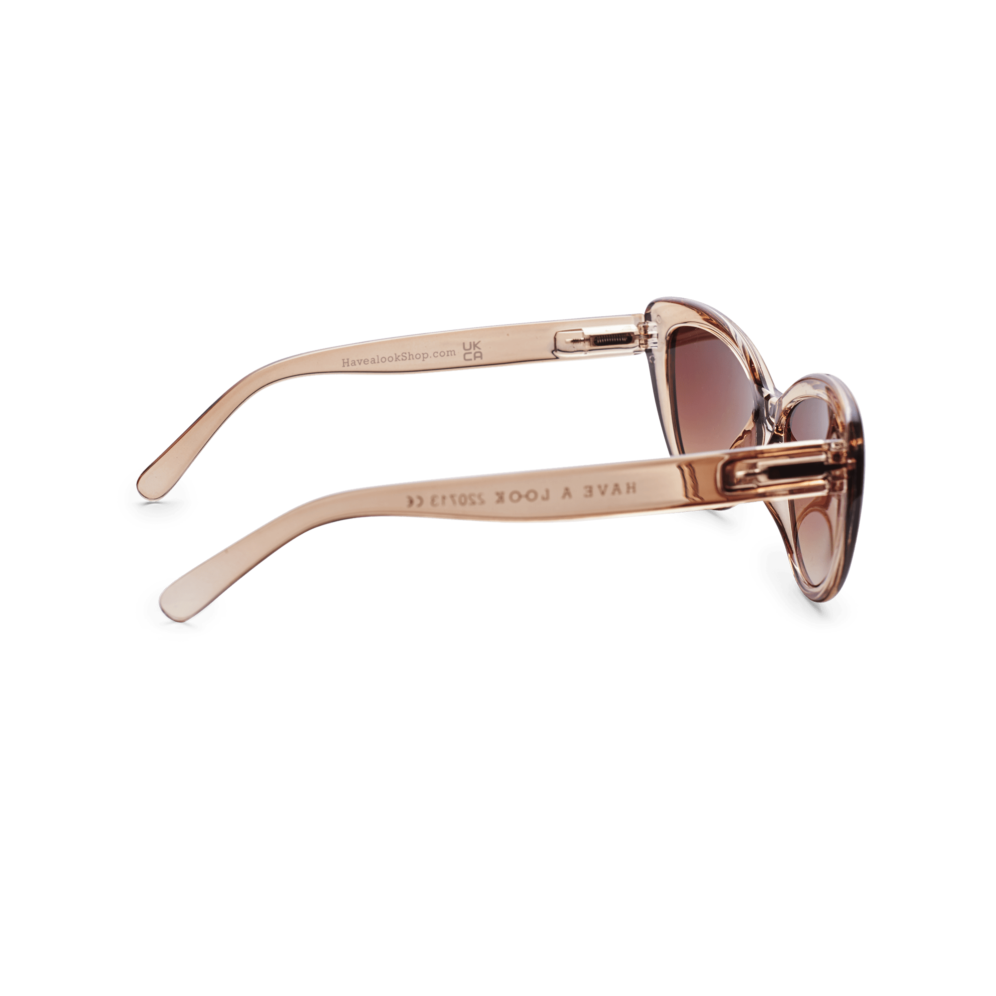 Solglasögon Cat Eye - champagne