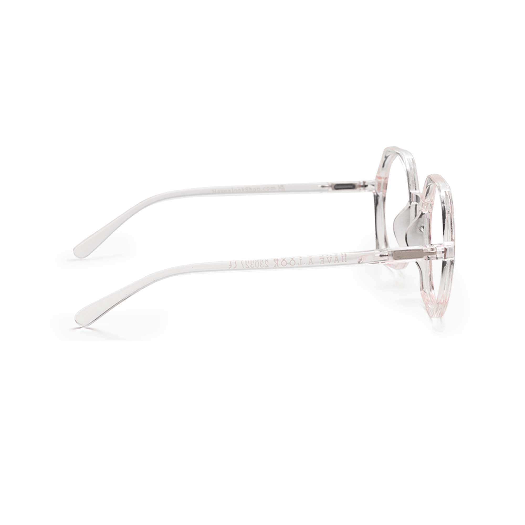 Minusglasögon Edgy - clear pink