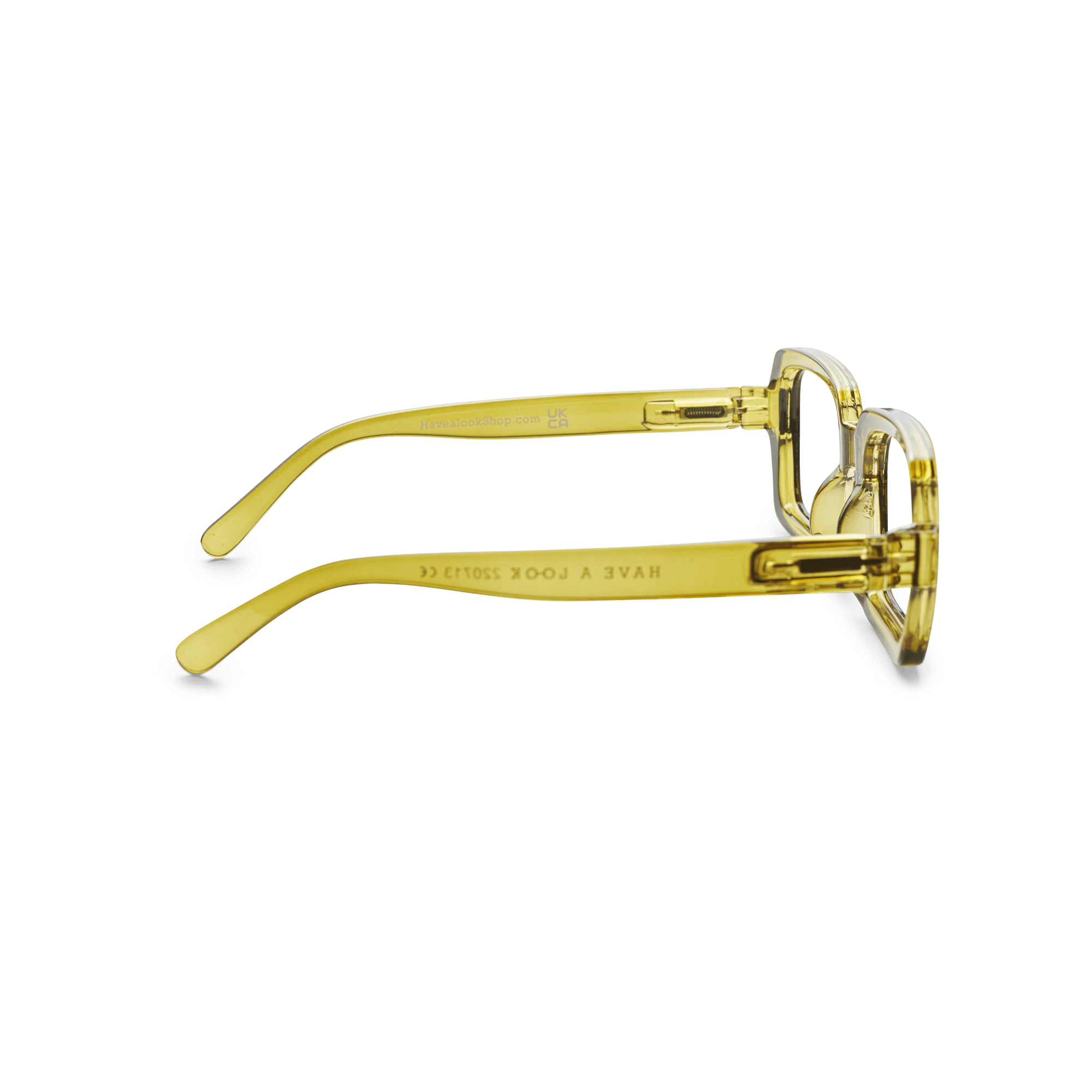 Läsglasögon Square - moss