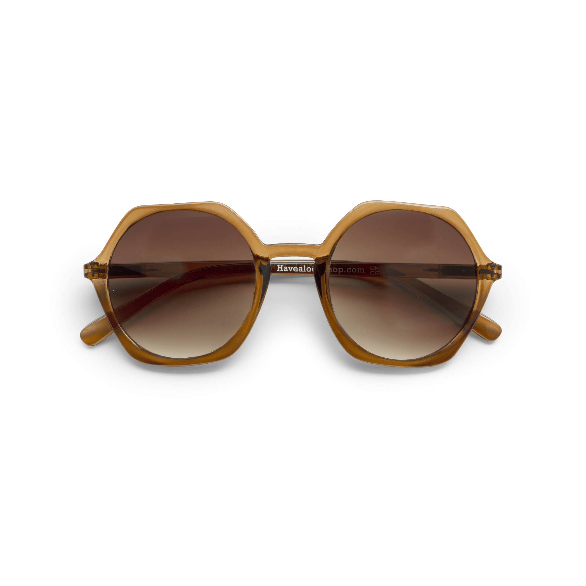 Solglasögon m. styrka Edgy - brown