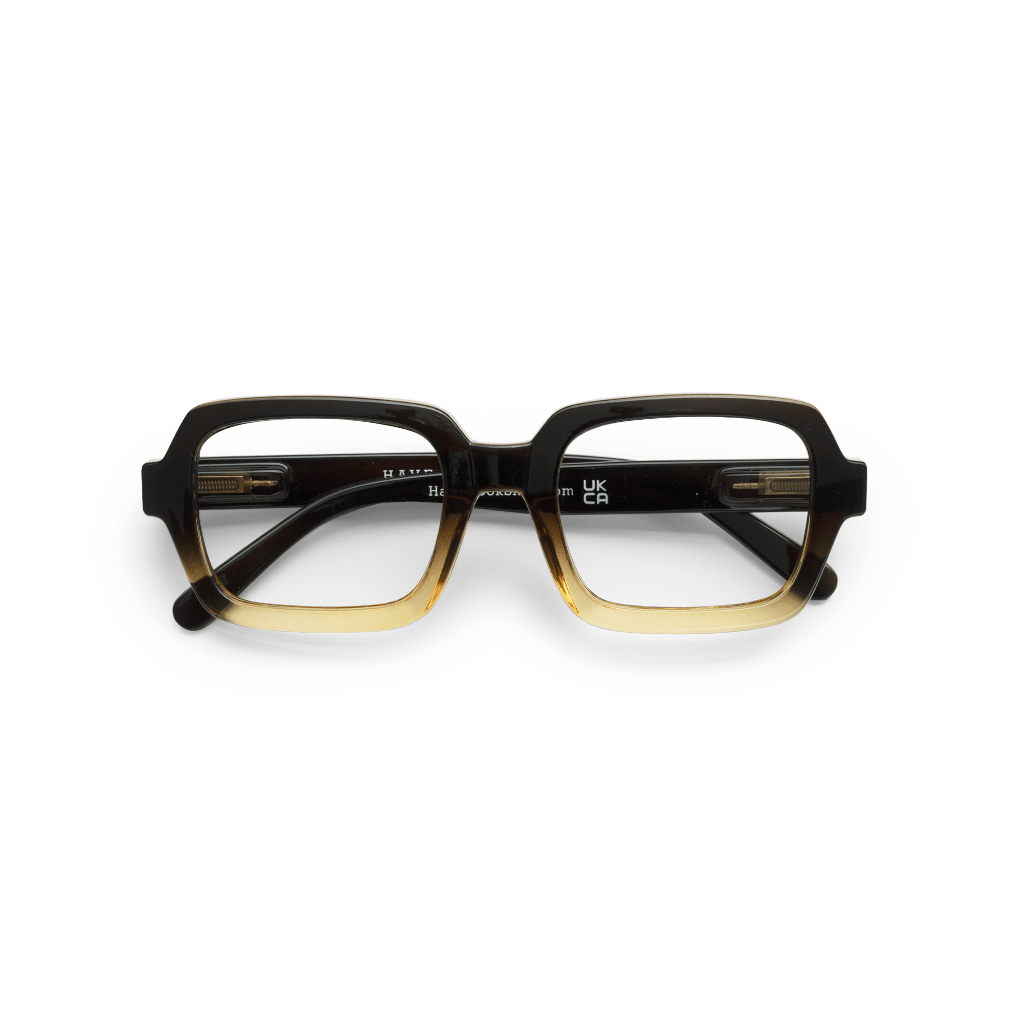 Minusglasögon Square - black/brown