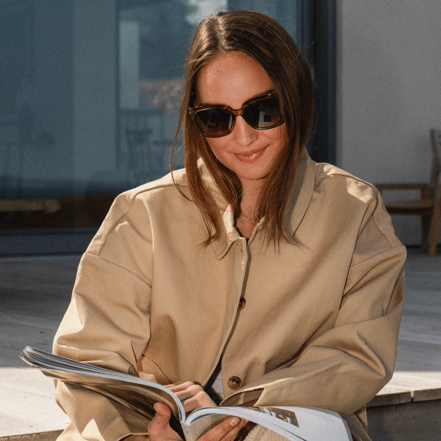 Solglasögon Mood - olive brown