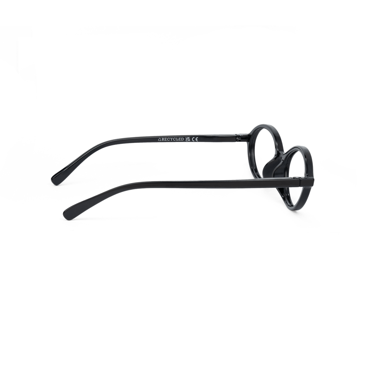 Minusglasögon Oval - black